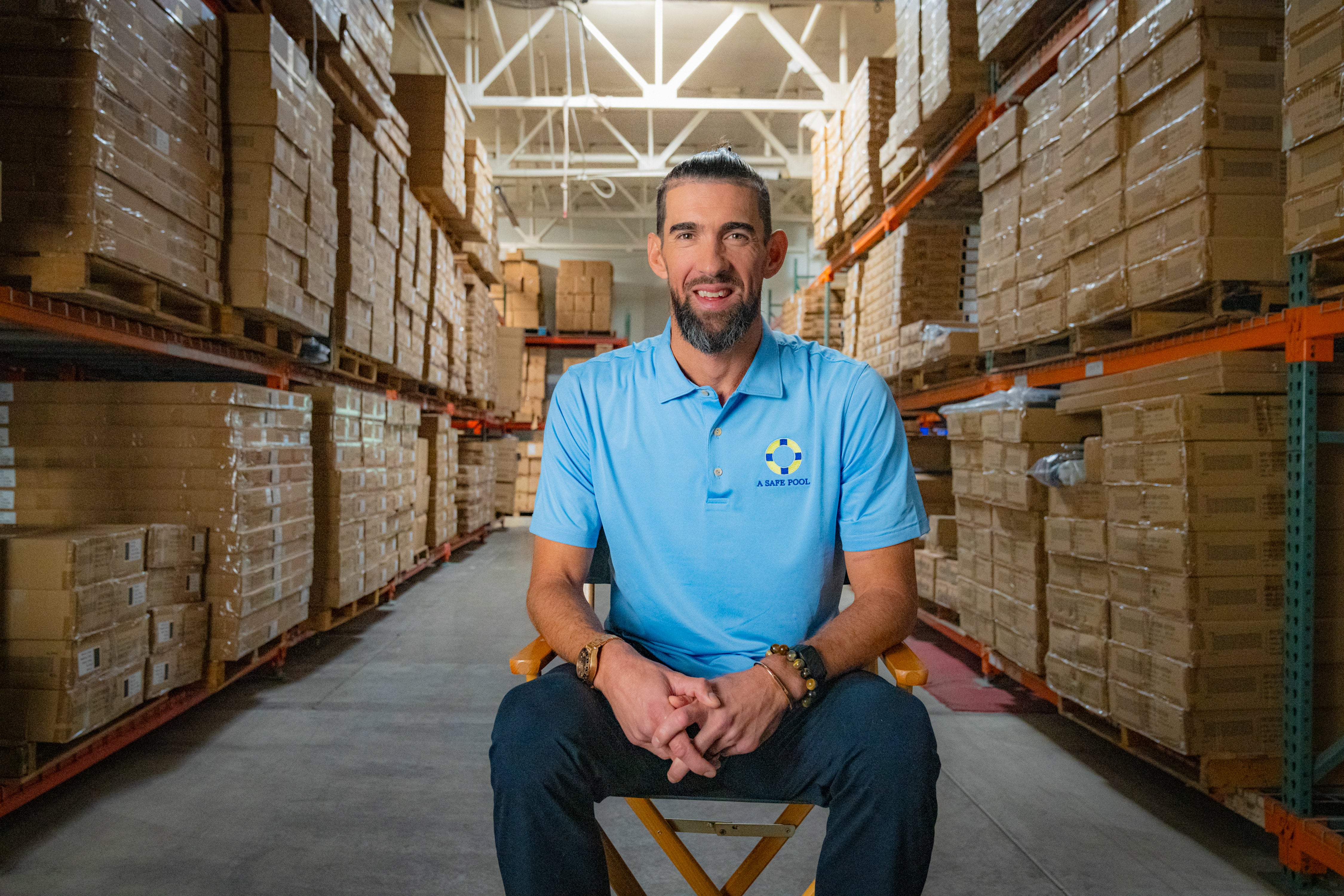 Michael phelps a safe pool ambassador