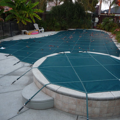 Pool safety cover
